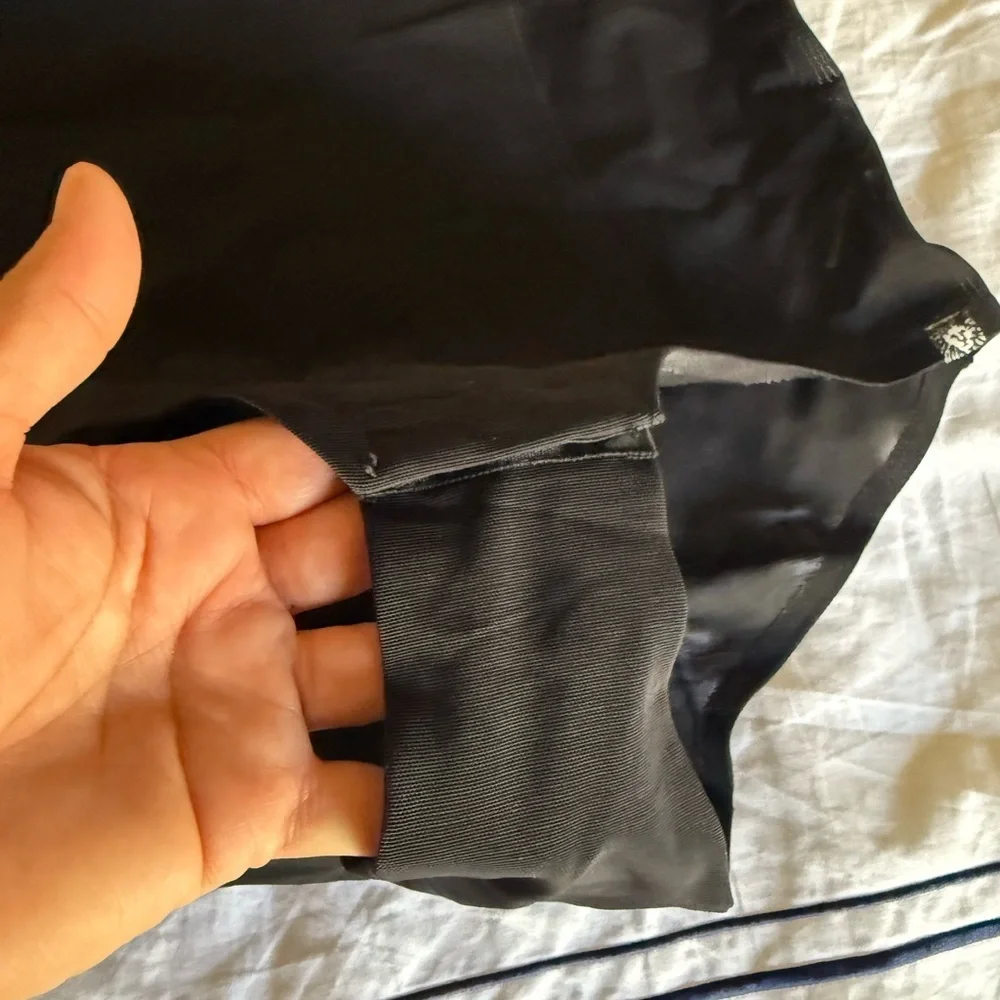 Anne Klein Black Bodysuit One Piece